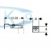 Комплект инсталляционная система Geberit Duofix (458.126.00.1) + унитаз подвесной Volle Fiesta Rim (13-77-034)